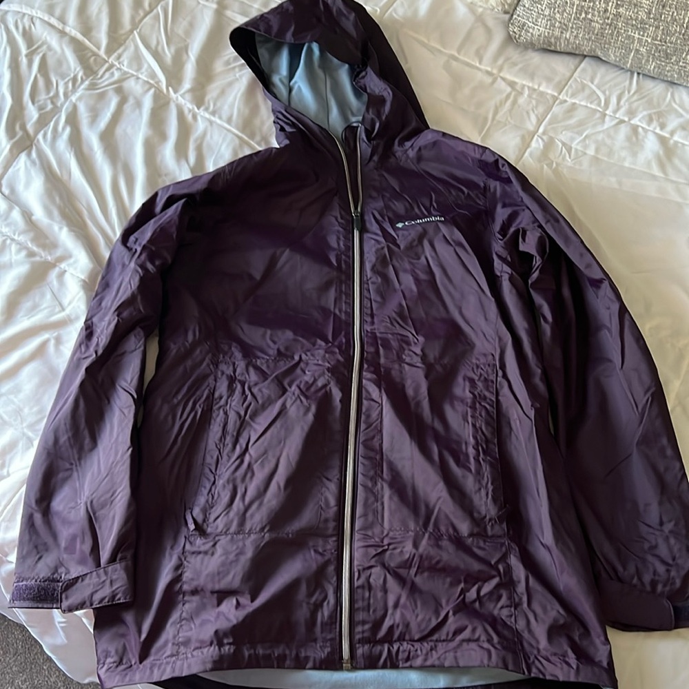 Columbia plum Windbreaker